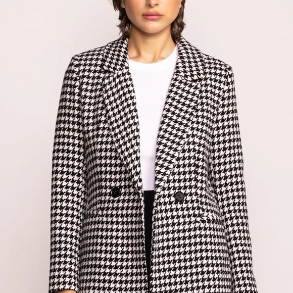 Houndstooth Women's Blazer